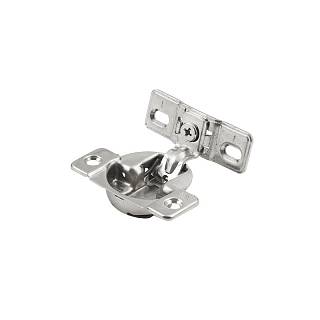 Zawias Clip-on,  110°,  Optimat Plus 4 FM,  ukryty,  do ramy przedniego panelu,  niklowy(9072548) Hettich