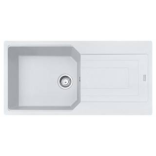 Zlewozmywak wbudowywany Fragranit+ Urban UBG 611-100 XL Biały Polarny Franke 114.0687.292