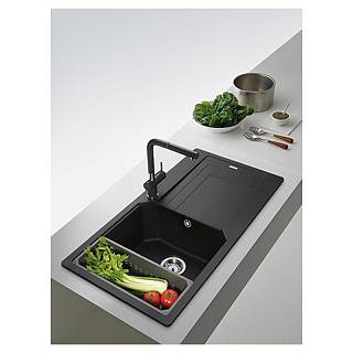 Zlewozmywak wbudowywany Fragranit+ Urban UBG 611-100 XL Onyx Franke 114.0687.290