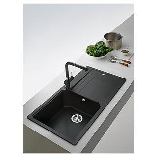 Zlewozmywak wbudowywany Fragranit+ Urban UBG 611-100 XL Kamienny Szary Franke 114.0687.293