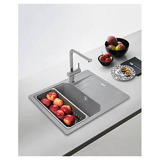 Zlewozmywak wbudowywany Fragranit+ Urban UBG 611-62  Cappuccino Franke 114.0687.264