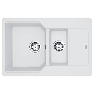 Zlewozmywak wbudowywany Fragranit+ Urban UBG 651-78  Biały Polarny Franke 114.0687.297