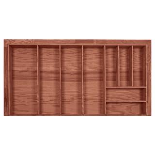 Taca uniwersalna 1000 na 3 wkłady W=940 L=478 (LK.940.478) Teak