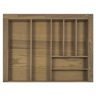 Organizacja na sztućce 700 z 1 wkładką W=640 L=478 (LK.640.478) Orzech