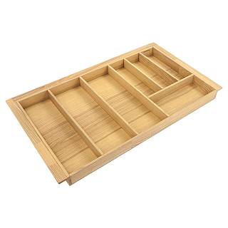 Organizacja dla sztućców 800 pod 2 wkładki W=740 L=428 (LK.740.428) Naturalny