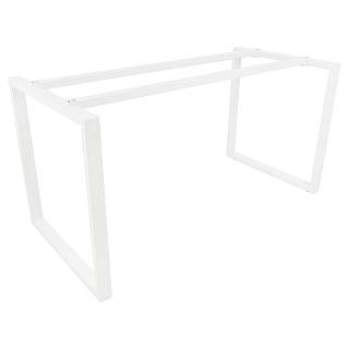 Rama stołu w kształcie litery O,  biały RAL 9003,  1380x675mm