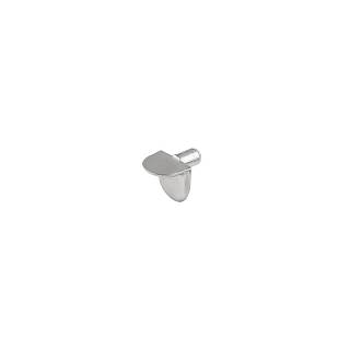 Podpórka do półki z trzpieniem,  D=5,  nikiel,  w kształcie litery r,  12*10mm