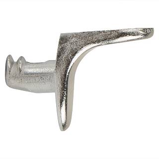 Podpórka do półki z trzpieniem,  D=5,  nikiel,  w kształcie litery r 11*14mm