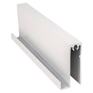 Profil dolny poziomy Compact Biały