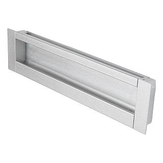 Uchwyt wpuszczany 138x34 mm zamak srebrny Starke (155.01.131)