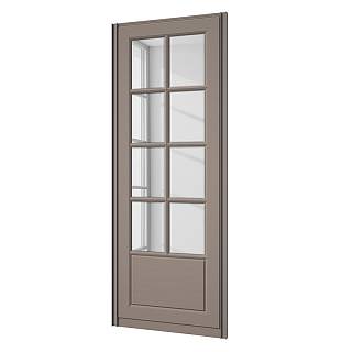 Drzwi STARKE Cantal model 4 wypełnienie MDF,  lustro srebrne