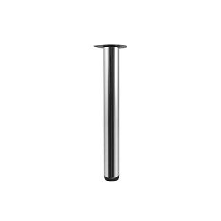 Noga meblowa,  Ø 60 mm,  h=710 mm,  max 50 kg,  chrom