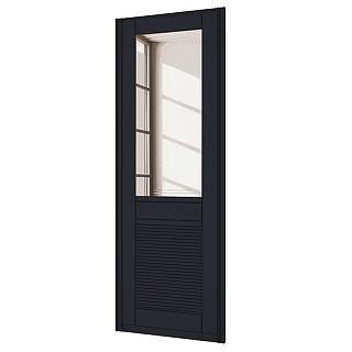 Drzwi STARKE Fresco model 2 wypełnienie MDF,  lustro brązowe z fasetą 20 mm i grawerowaniem