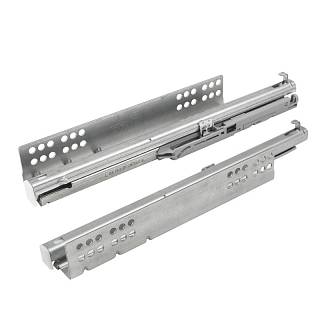 Komplet prowadnic Quadro pełny wysuw,  P2O L=350 EB=23 (płyta wiorowa do 19 mm)