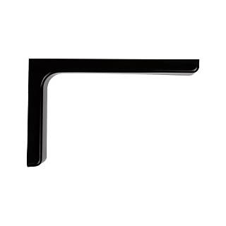 Wspornik z osłoną plastikową 183x114 (180 mm),  max 9 kg,  czarny