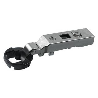 Zawias Clip-on,  95°,  Intermat 9904,  nakładany,  do szkła,  niklowy (72960) Hettich
