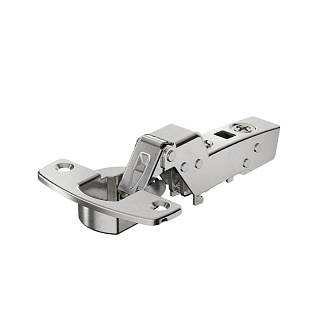 Zawias Clip-on,  110°,  Sensys 8645i,  wewnętrzny,  z domykiem,  niklowy(9071207) Hettich