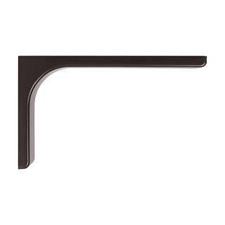 Wspornik z osłoną plastikową 237x143 (240 mm),  max 10 kg,  ciemnobrązowy