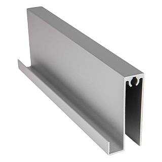Profil dolny poziomy Compact srebrny