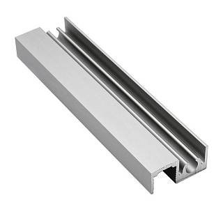 Profil górny poziomy Compact srebrny