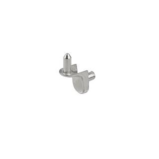Podpórka pod półkę Sekura 6 z blokadą D=5 mm nikiel (9005558) Hettich