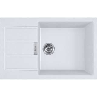 Zlewozmywak wbudowywany Tectonite® Sirius S2D 611-78 XL Biały Polarny Franke 143.0618.580