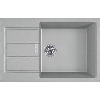 Zlewozmywak wbudowywany Tectonite® Sirius S2D 611-78 XL Kamienny Szary Franke 143.0618.641