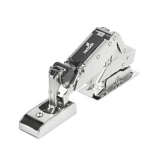 Zawias Clip-on 135° Sensys szkło 4–8mm transform. szkło–szkło typ1,  niklowy,  Hettich