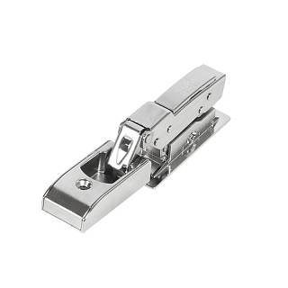 Zawias Clip-on,  110°,  Sensys,  do szkła 4–6 mm, front szkło – korpus szkło,  niklowy,  Hettich