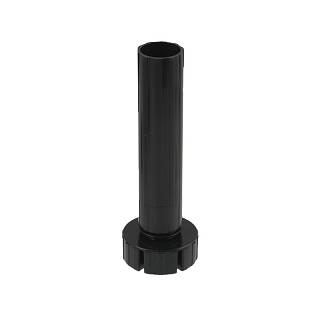 Dolna część nogi kuchennej rozbieralnej H = 150 mm,  czarna,  Scilm
