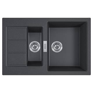 Zlewozmywak wbudowywany Tectonite® Sirius S2D 651-78 Onyx Franke 143.0618.687