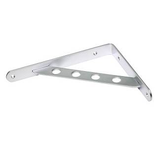 Wspornik metal 195x248 kątownik,  max 20 kg,  aluminium
