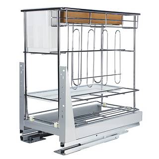 Cargo TERRA  300mm chrom cargo dolne z cichym domykiem Muller