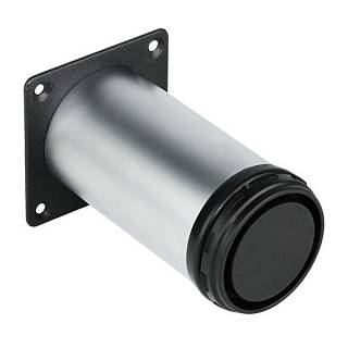 Nóżka meblowa regulowana,  Ø 50 mm,  h=200-215 mm,  max 80 kg,  aluminium