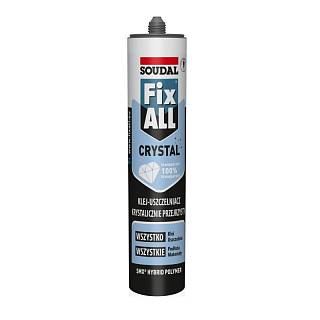 Klej uszczelniający Fix ALL Crystal,  Soudal,  290ml