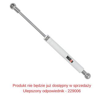 Podnosnik okapowy pneumatyczny gazowy 80N,  Bialy Muller