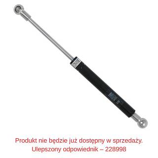 Podnośnik okapowy pneumatyczny gazowy 80N,  Czarny Muller