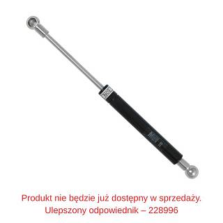 Podnośnik okapowy pneumatyczny gazowy 50N,  Czarny Muller