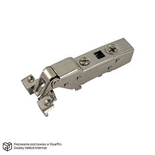Zawias Sensys 8638i 95° do aluminiowego profilu,  półnakładany (9072525) Нettich